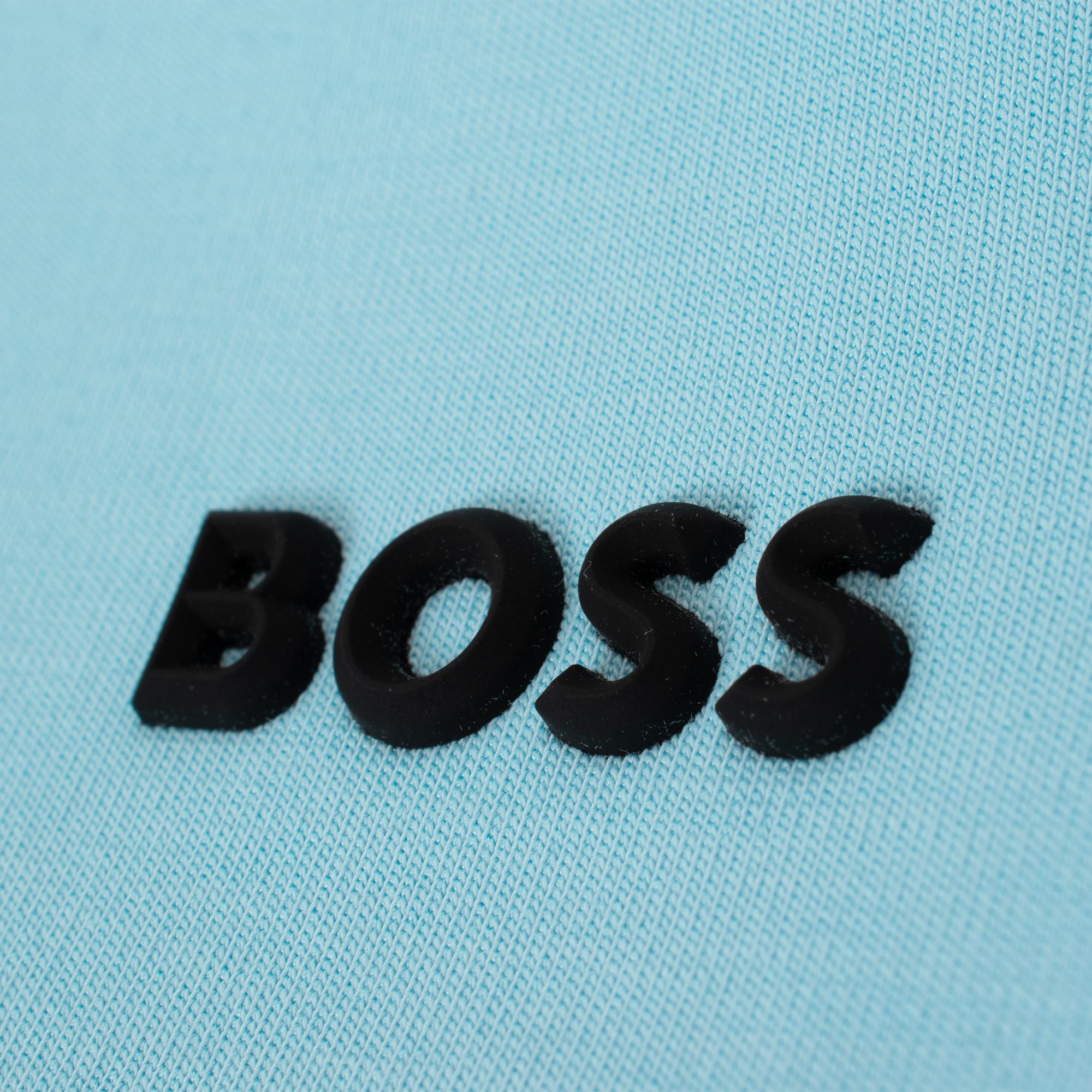 Boss FZ Zone Full Zip Mens Sweatshirt Light Pastel Blue